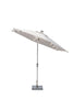 Kettler Parasol EASY ALLROUND - 300cm - LED - zilver/grijs gemêleerd