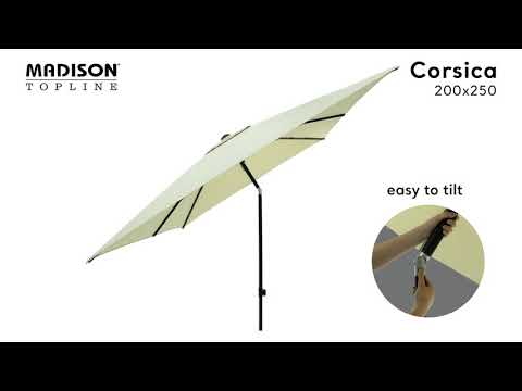 Madison Parasol corsica push-up 200x250cm grade 6