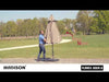 Laad en speel video af in Galerijviewer, Madison Parasol delos luxe 200x300 cm Polyester grade 6